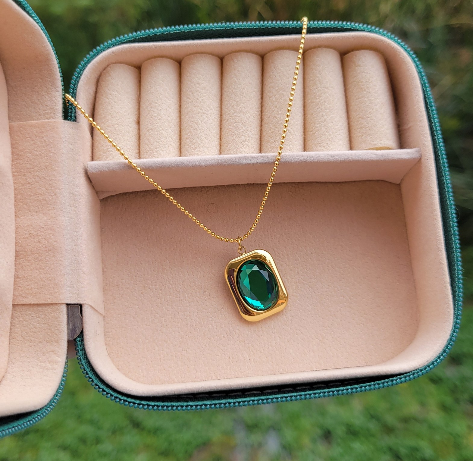 Mati emerald necklace  image