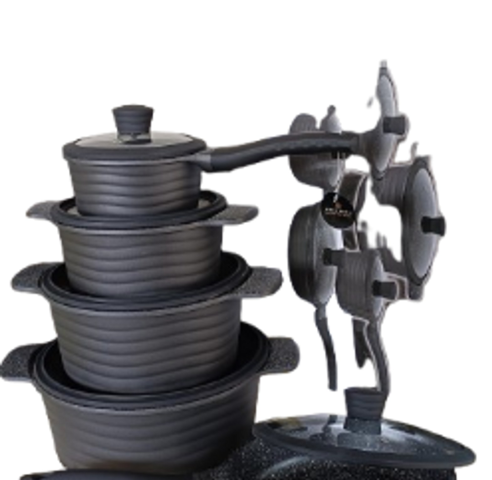 Edenberg 10-Piece Cookware Set, model EB-9185.  image