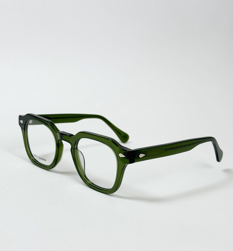 The Forest Deep Green Round Frame image
