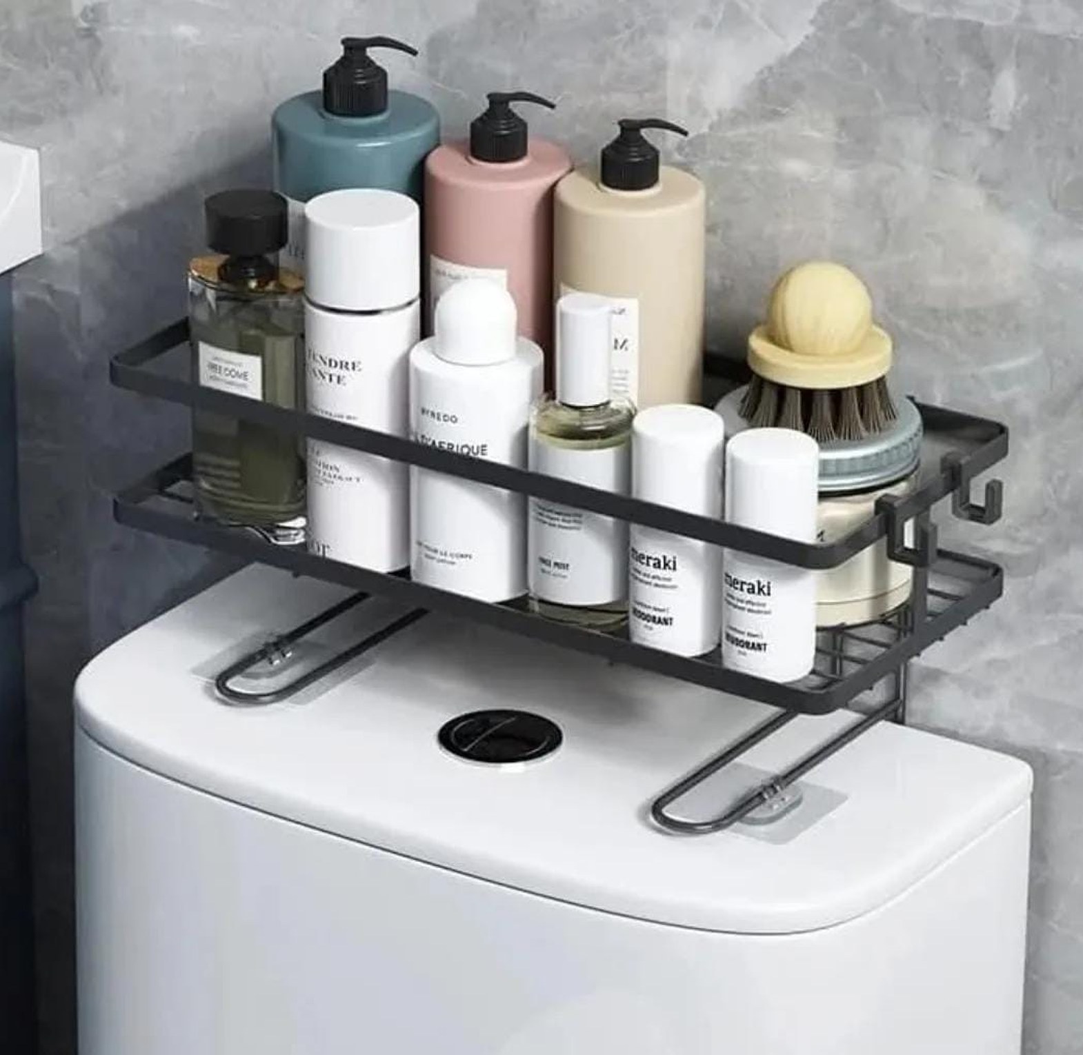 Over the toilet storage rack image