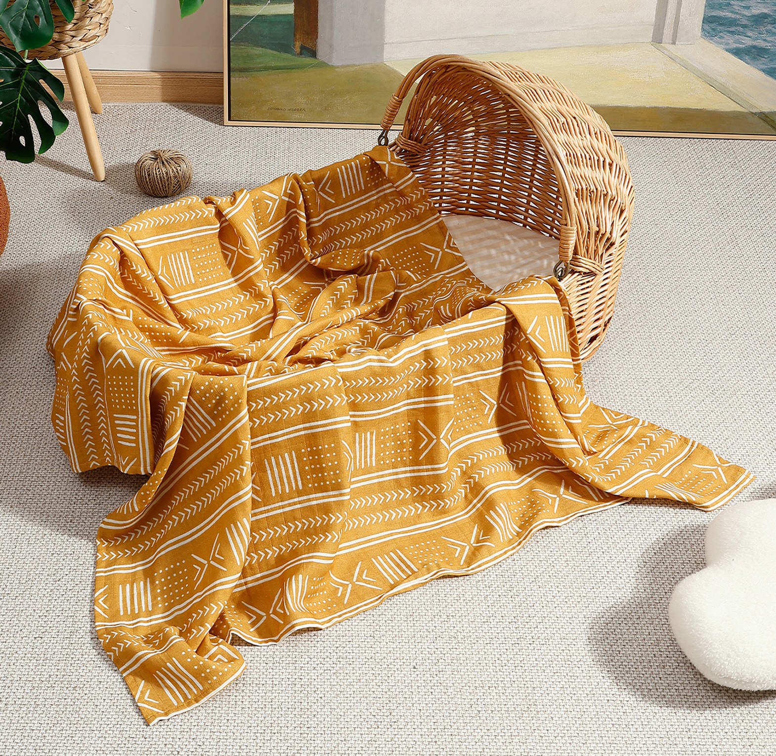 Muslin Cotton Swaddles image