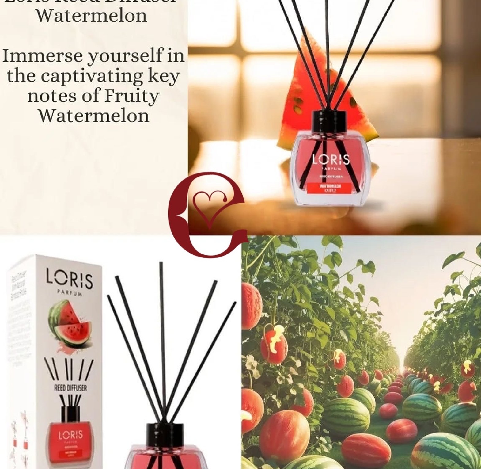 Loris Watermelon Diffuser 120ml image