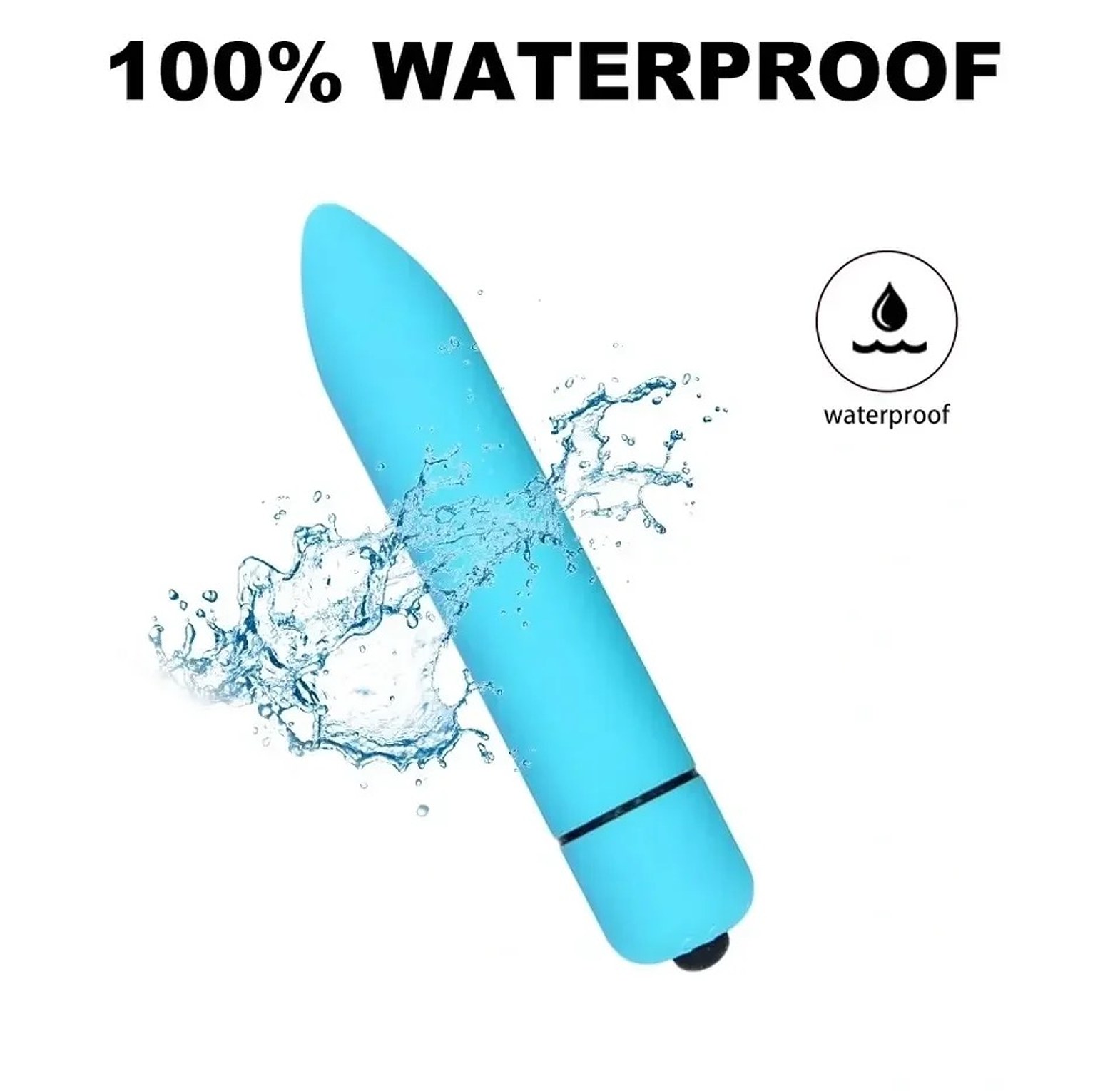 10 Speed Mini Bullet Waterproof Clitoris Stimulator Dildo Vibrator Massager Adult Products Sex Toys for Woman image