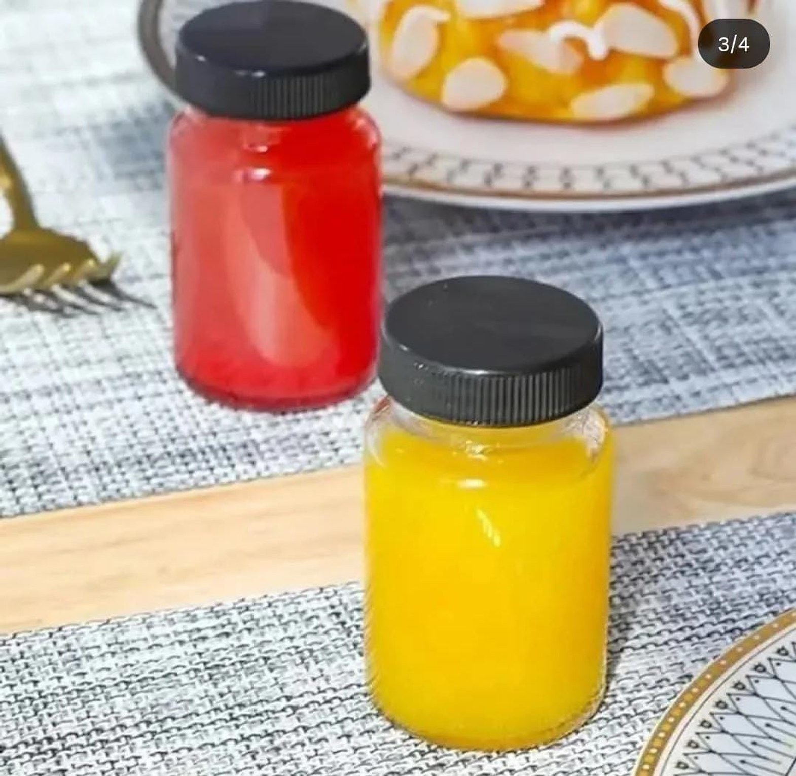 Gingershots Glass Bottles 60ml 6pcs image