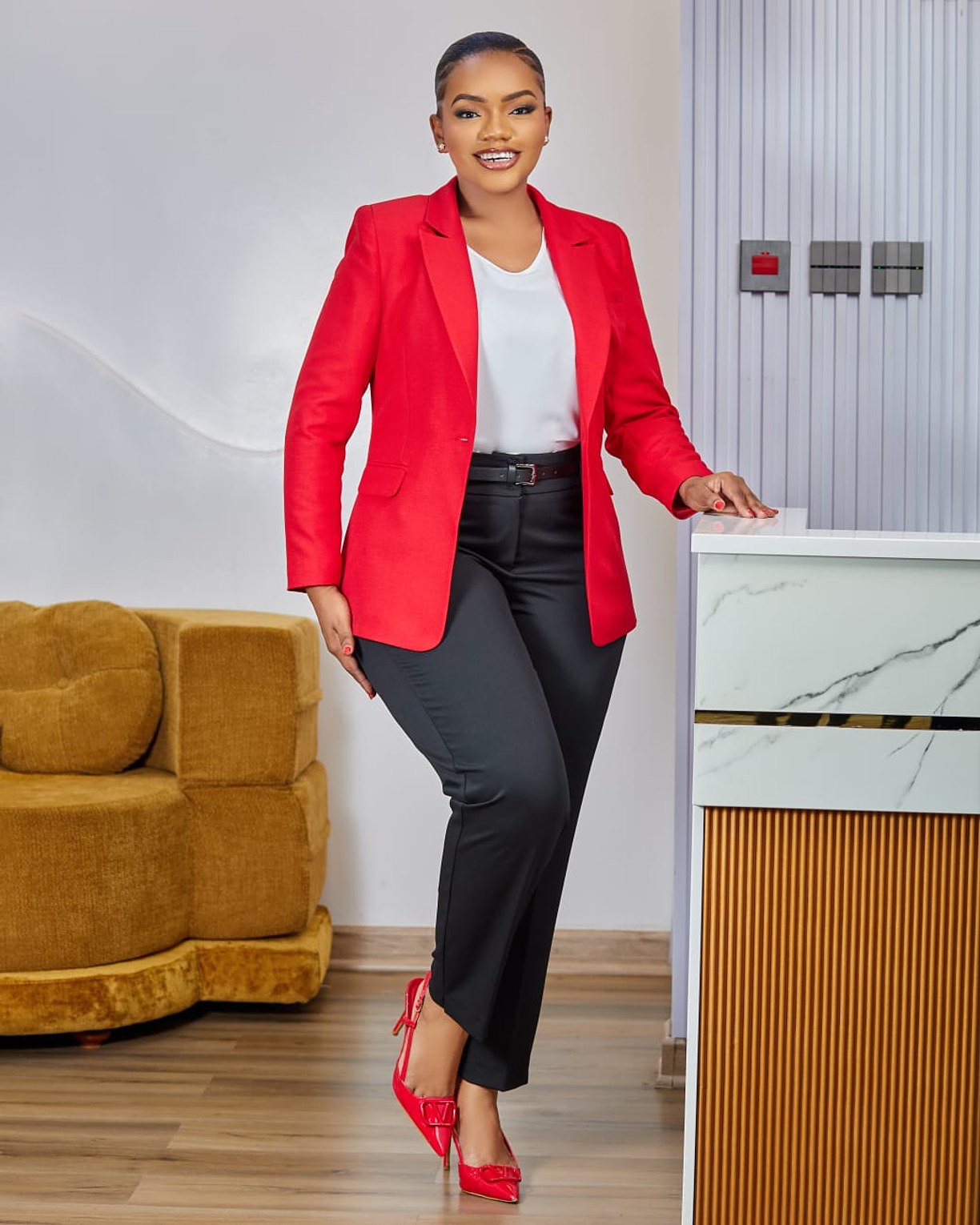 Scarlet Power Blazer image