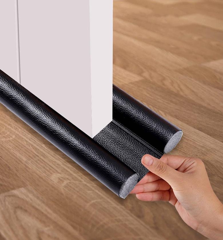 Universal 1-Meter Under-Door Draft Stopper and Weather Stripping Sealer image