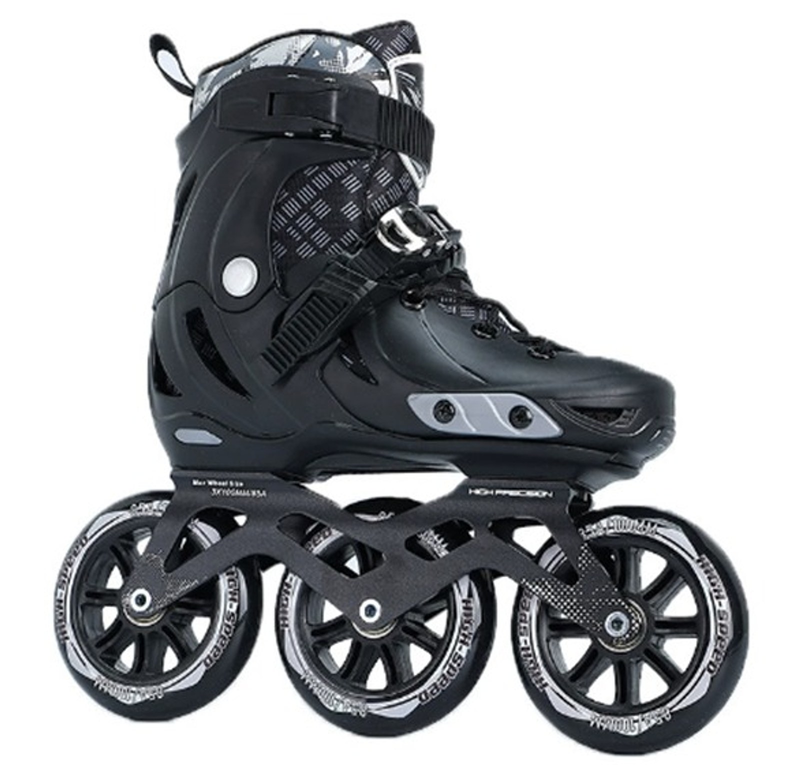 KINGFLY KIDS/TEENS TRISKATES Professional Speed Skating Shoe, Professional racing roller skate image