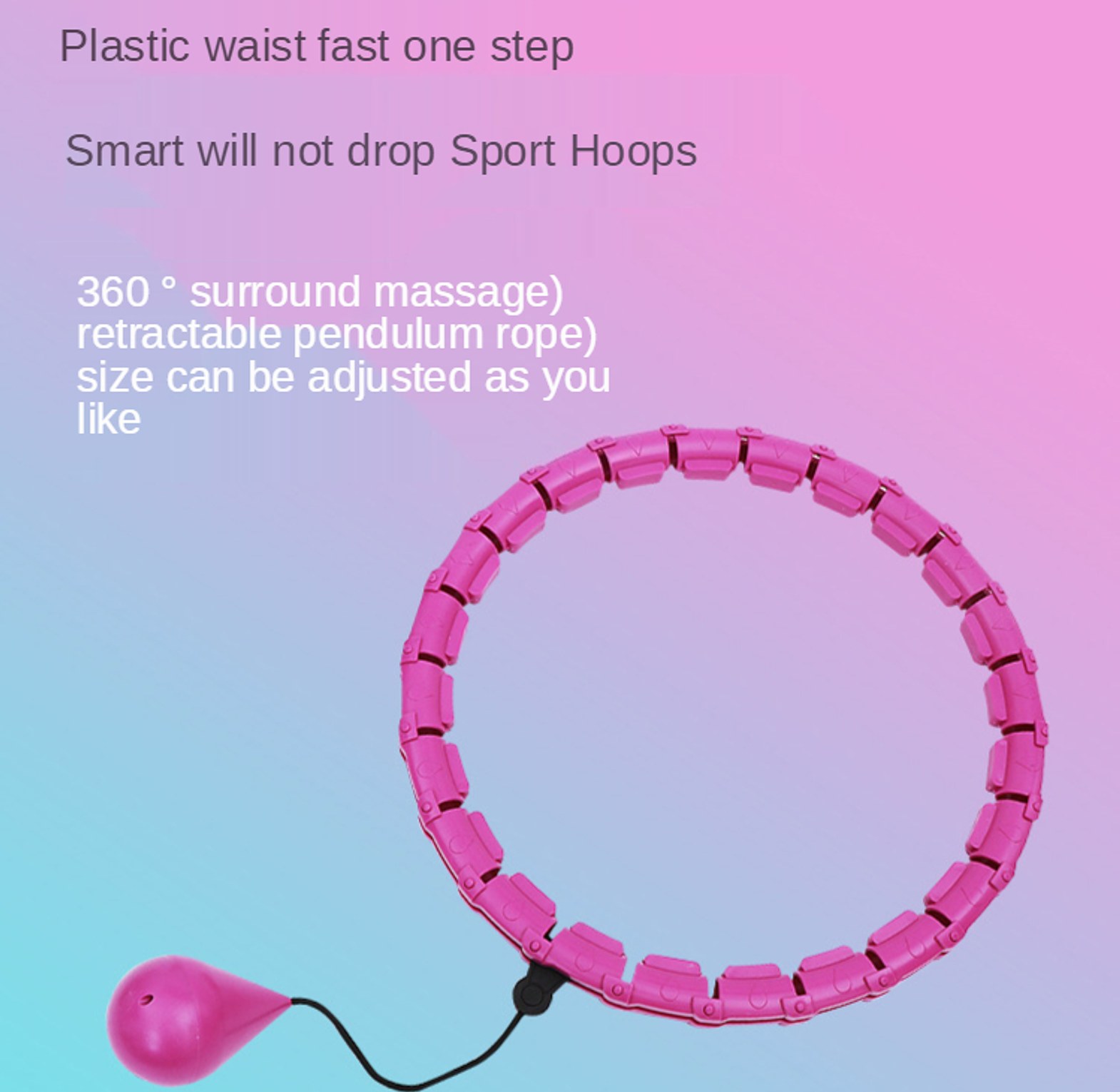 Smart Weighted Hula Hoop, Kids Hula Hoop image