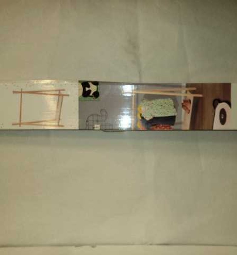 CLOTHES RACK, PINE WOOD ( image