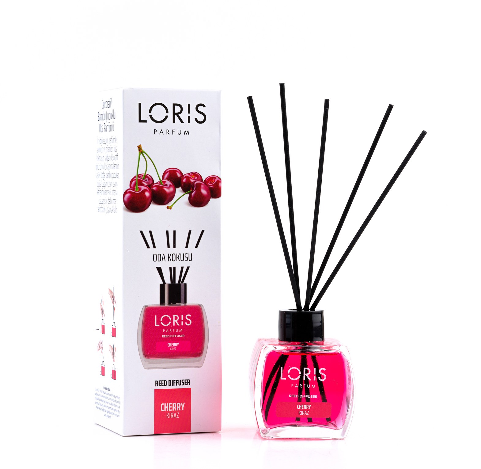 Loris Cherry Reed Diffuser 120ml image