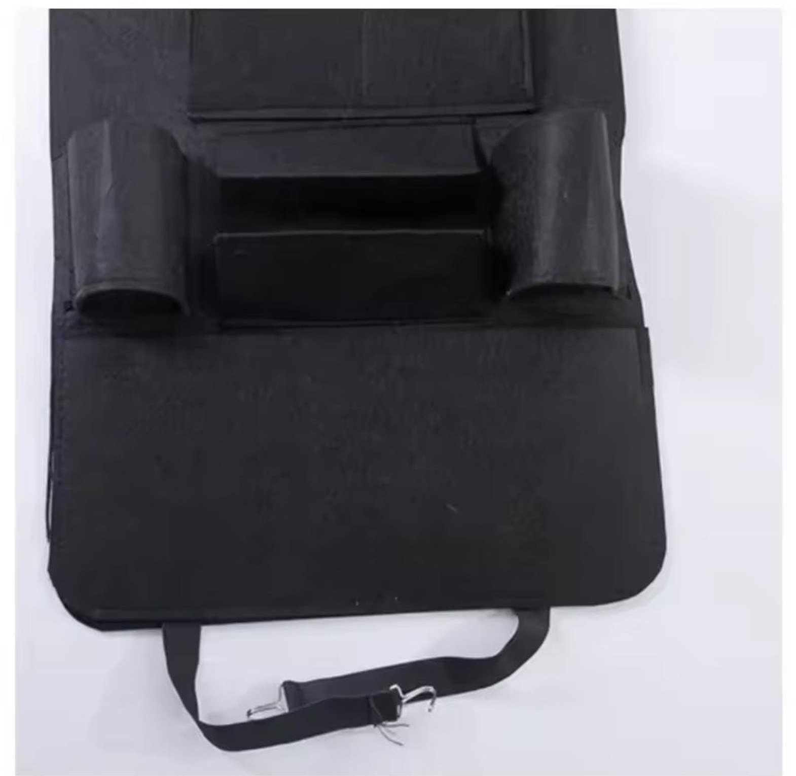 Multifunctional car seat storage bag and back organizer image