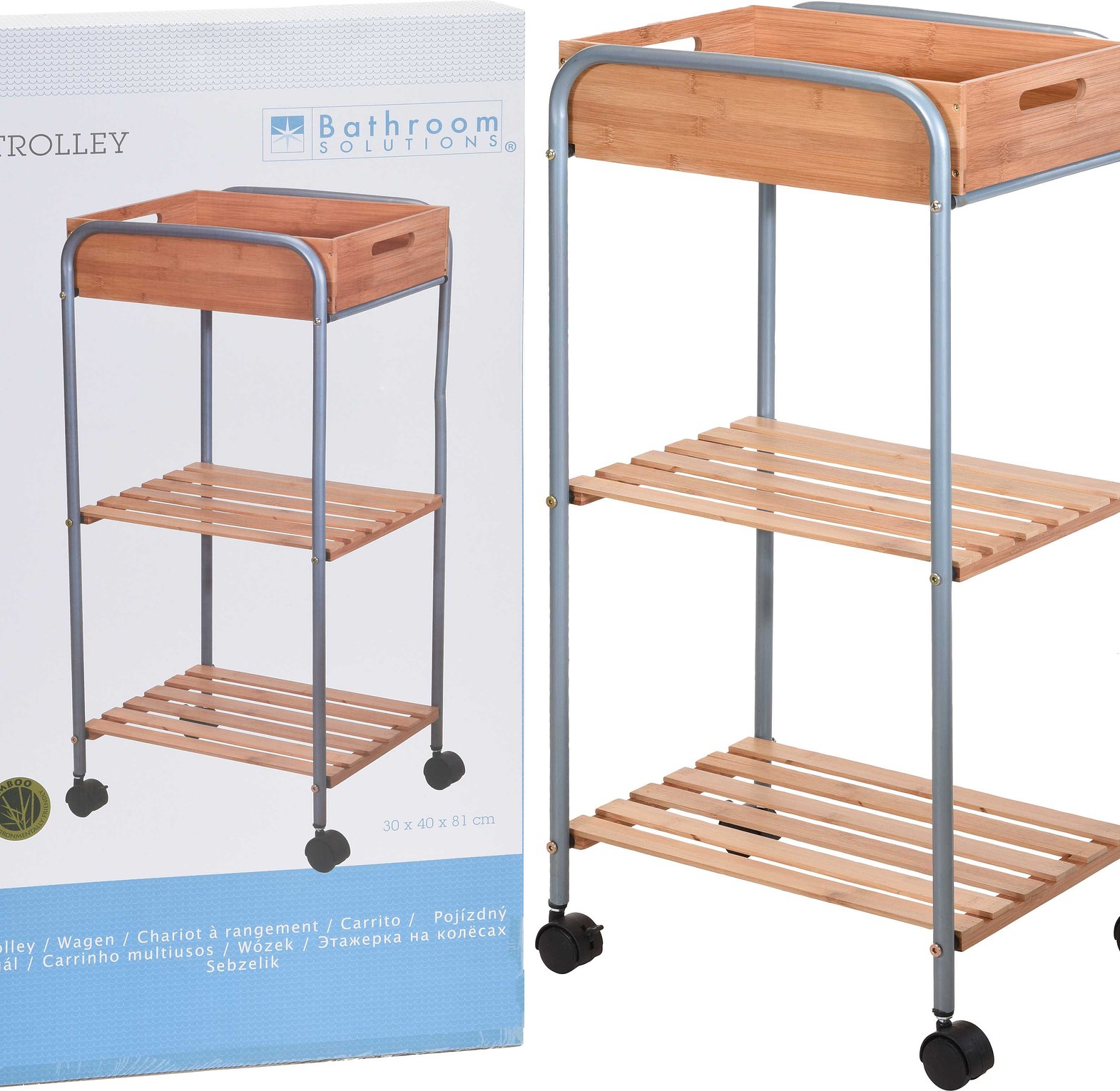 TROLLEY BAMBOO, 3 LAYERS, image