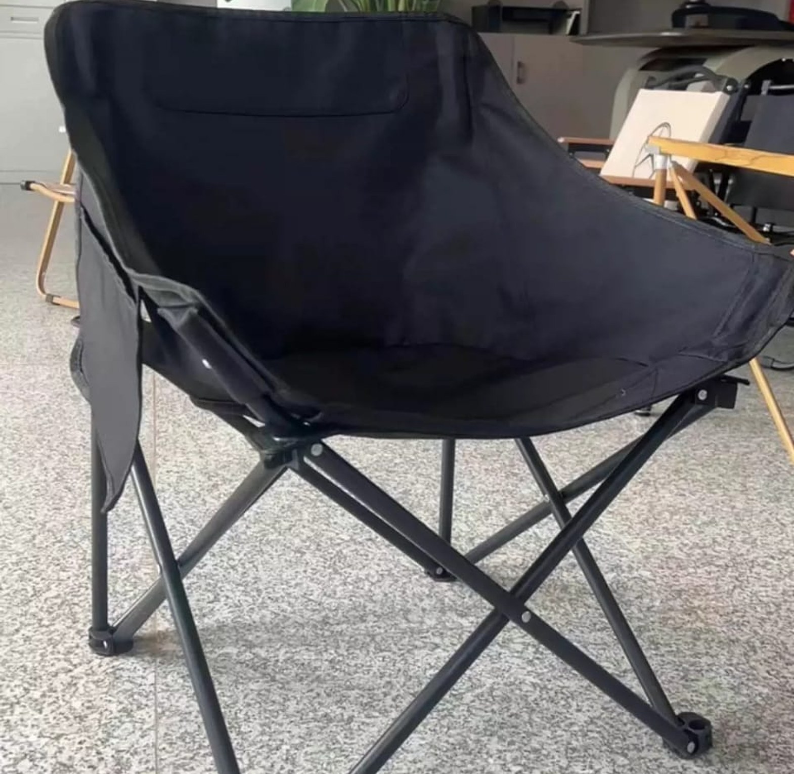 Foldable Camping Chair With Free Carrier. image