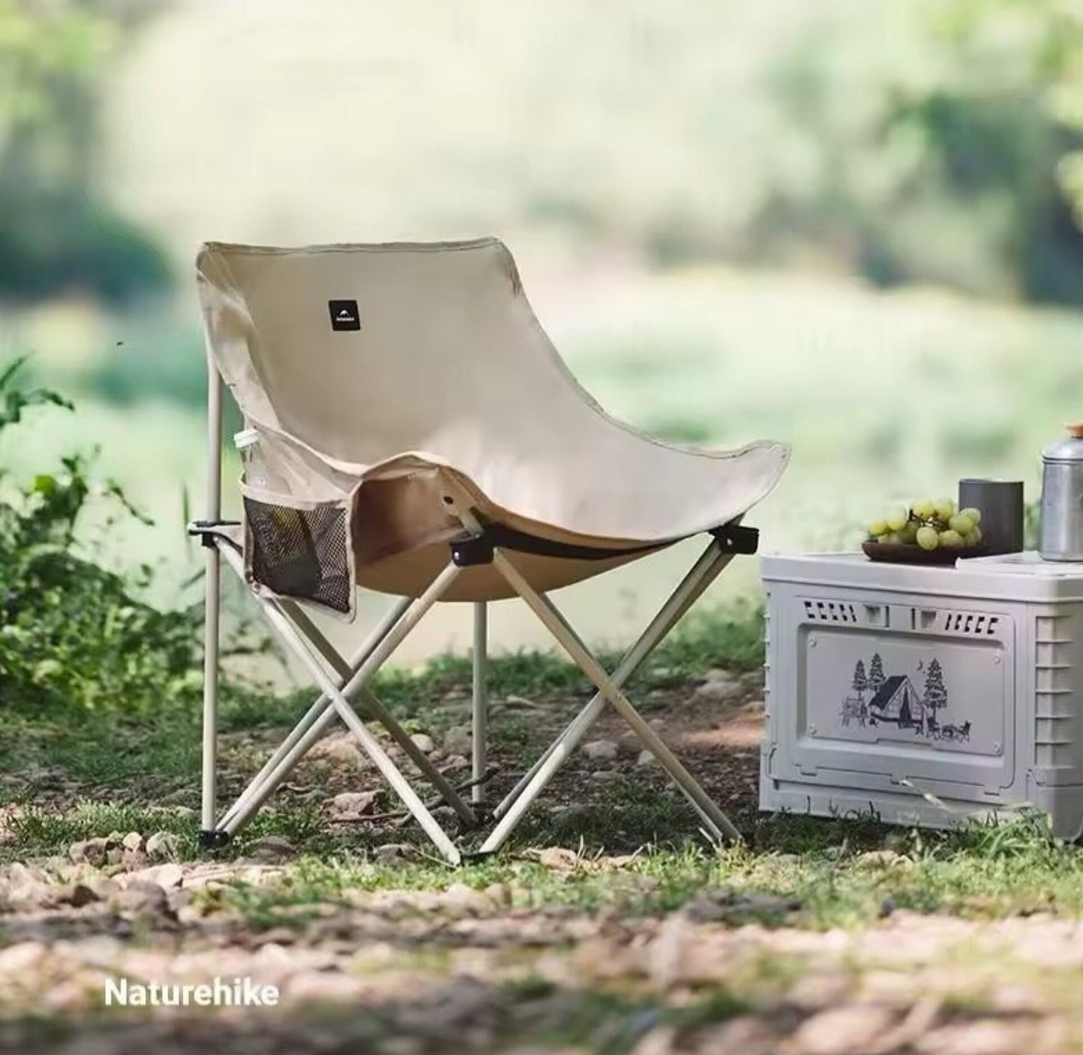 Foldable Camping Chair - Portable Outdoor Seating image