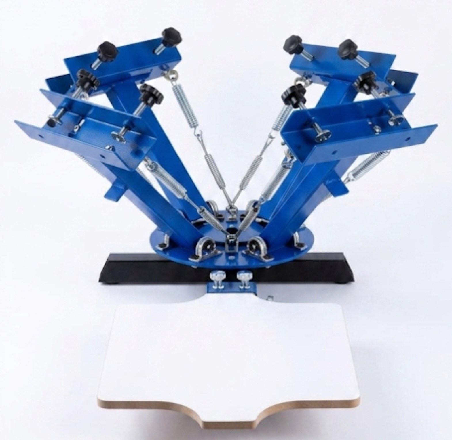 Screen printing machine 4 color 1 station  image