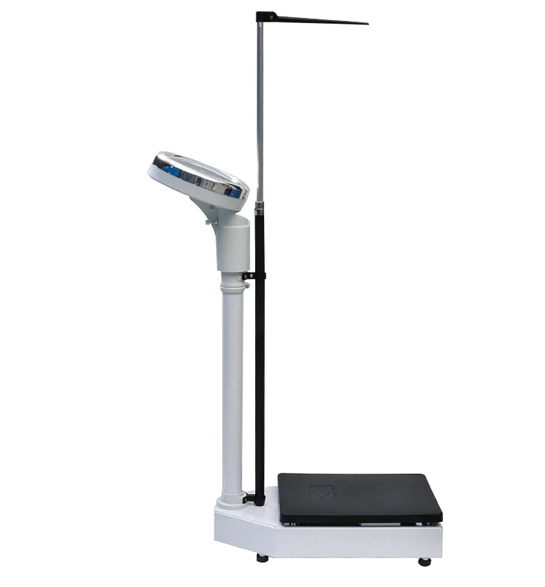 Weight and height analogue scale image