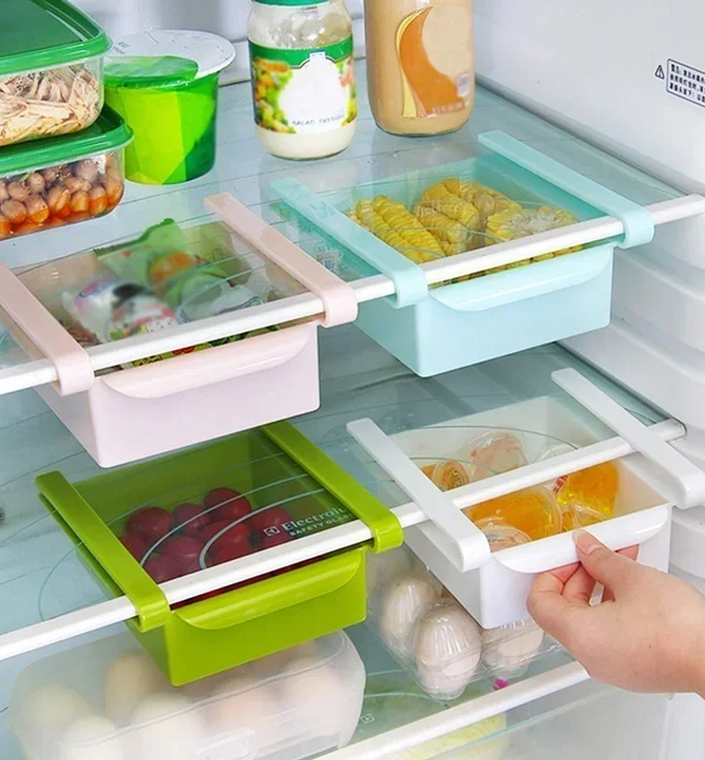 Refrigerator Multifunctional Storage Box Fridge Organizer image