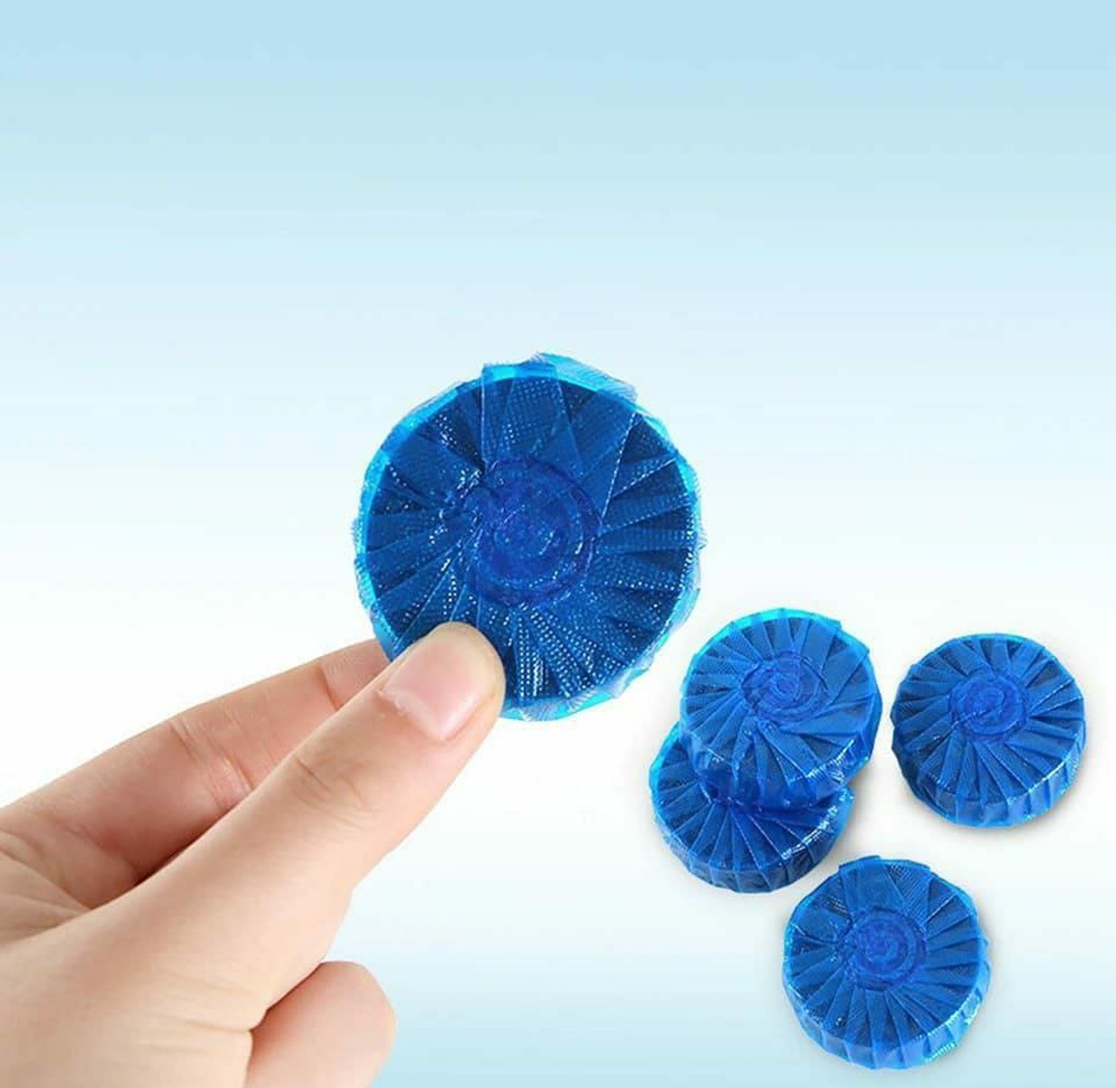 Blue Bubble Automatic Toilet Cleaner Tablets (10-Pack) – Hard Water Stain Remover & Deodorizer image