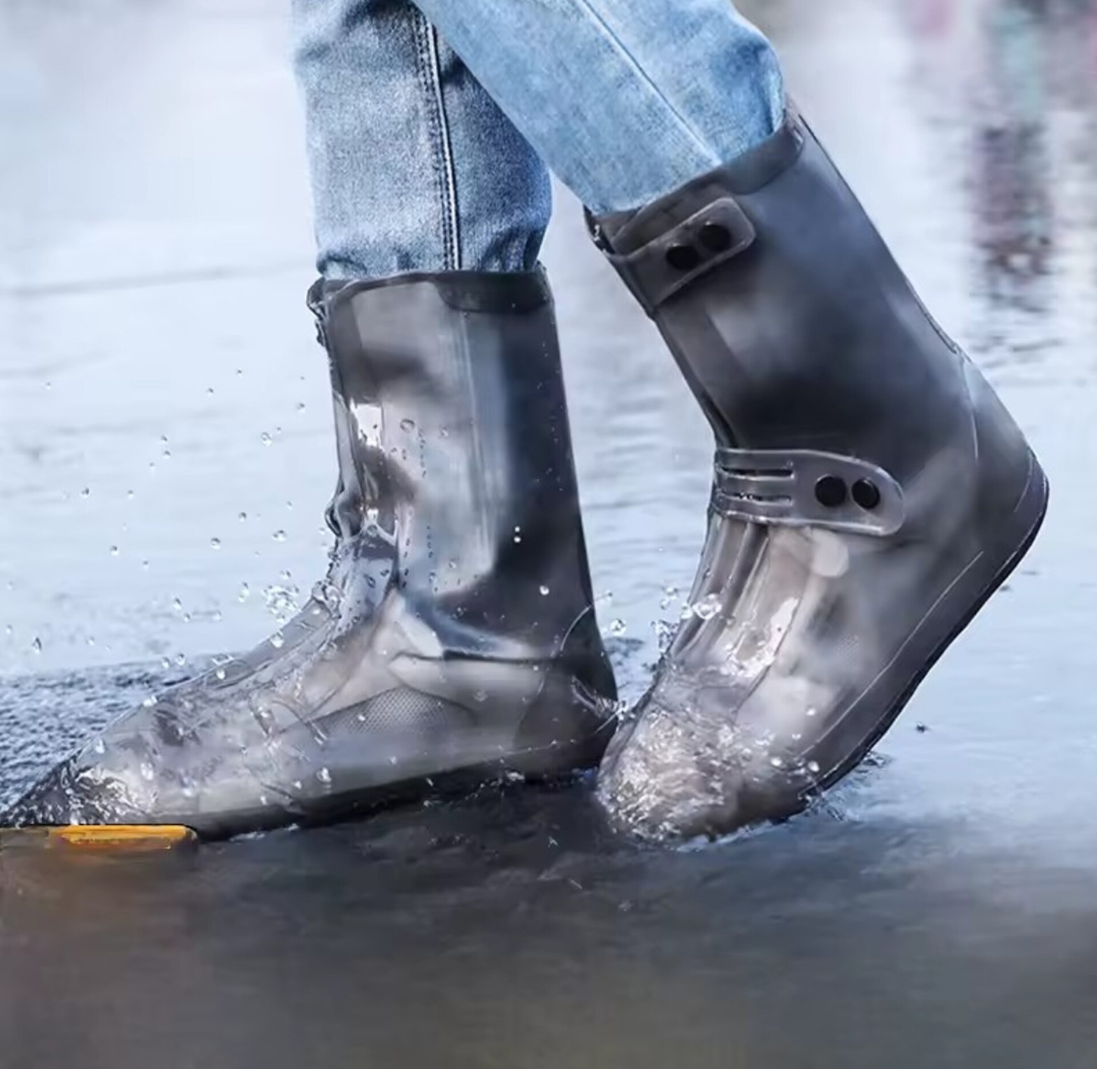 Short Boots Waterproof Shoes Cover image