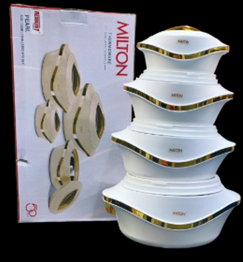 Hotpot. Milton 4 pcs pearl hotpots well insulated image