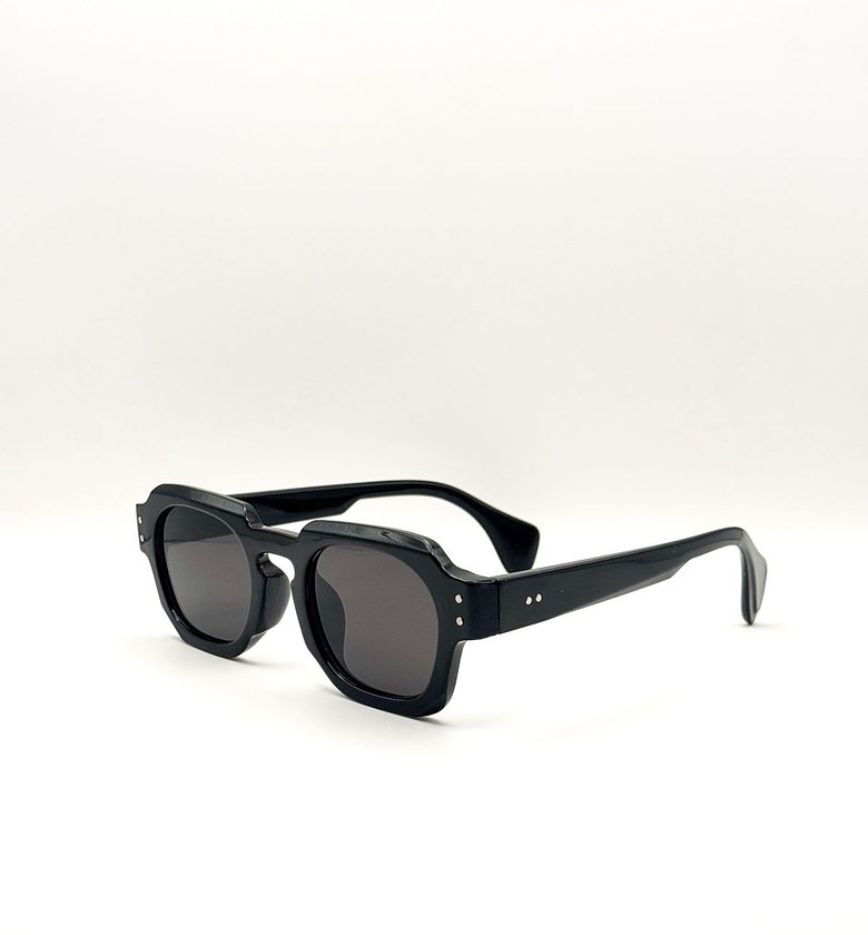 Monolith Geometric Thick-Frame Sunglasses image
