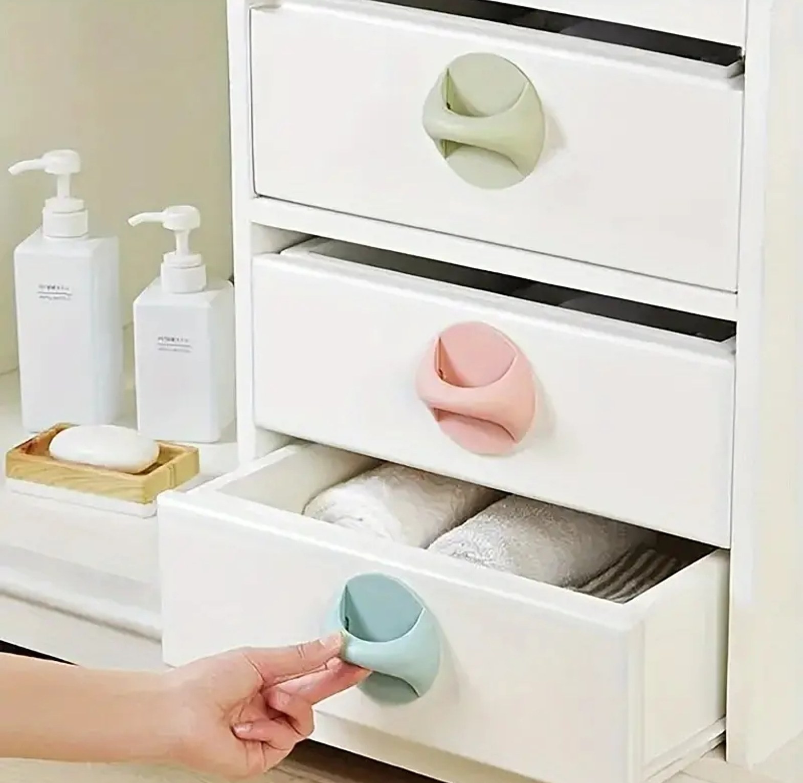 Adhesive Door or Drawer Handle or Knob image