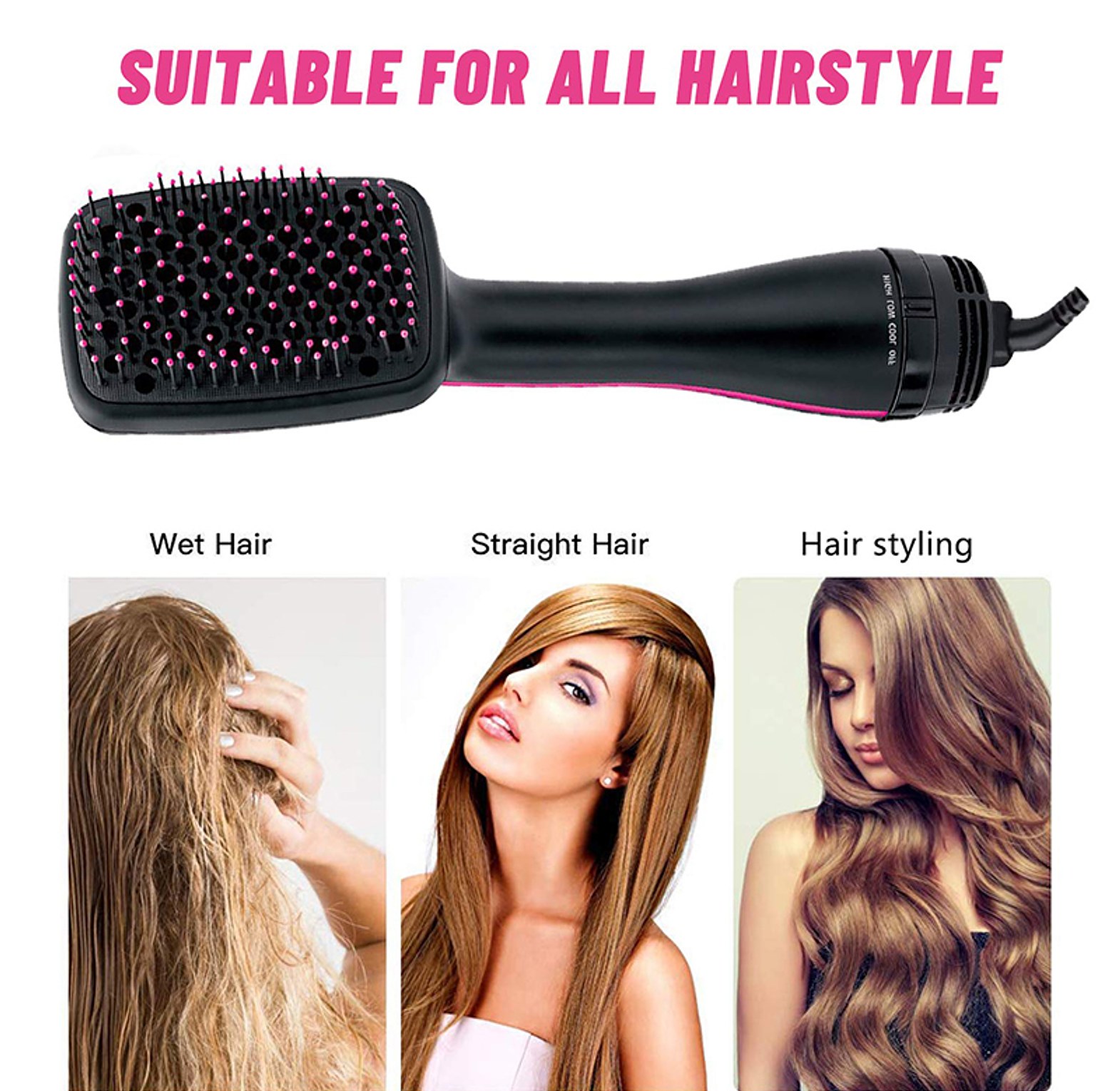 Electric Hair Straightener, Comb image