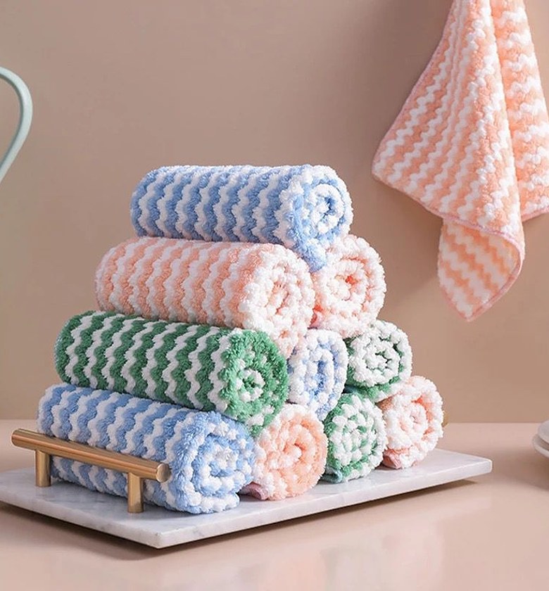 5pc Soft Kitchen Towel, Absorbent Kitchen Towels image