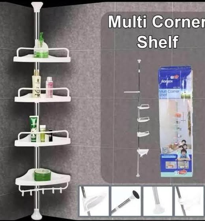 4tier Multi Functional multi corner shelf image