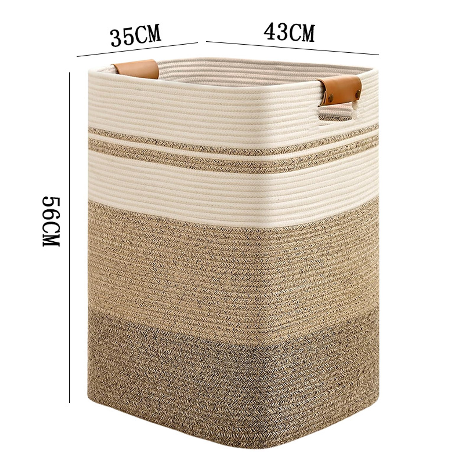Large Cotton Rope Woven Laundry  image