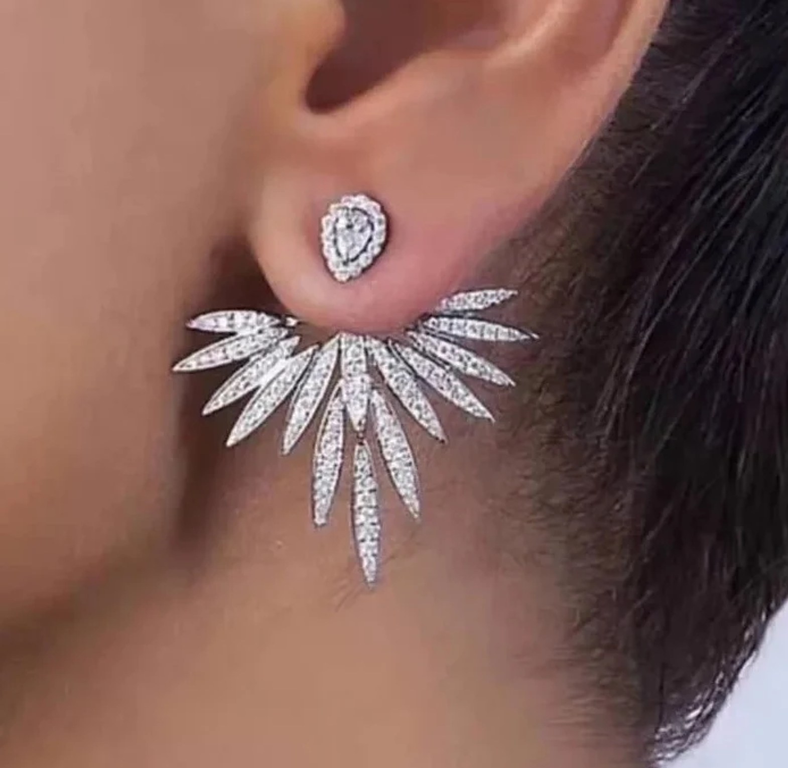 2 in 1 cubic Zirconia  image