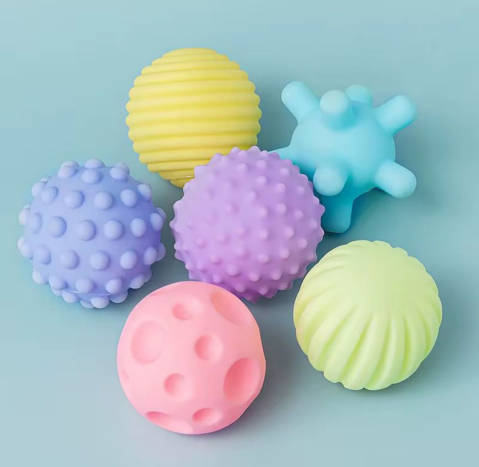 Sensory Balls or Soft Balls.  image