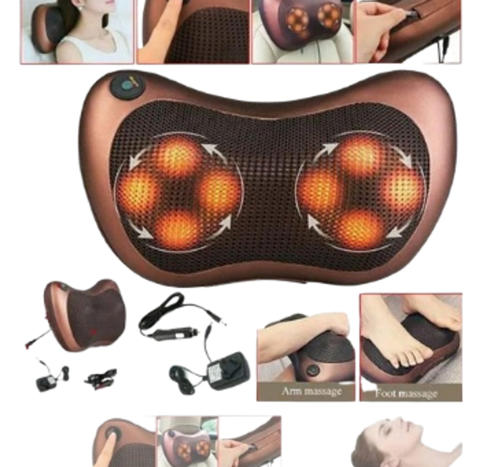 Massage Pillow with Heat image