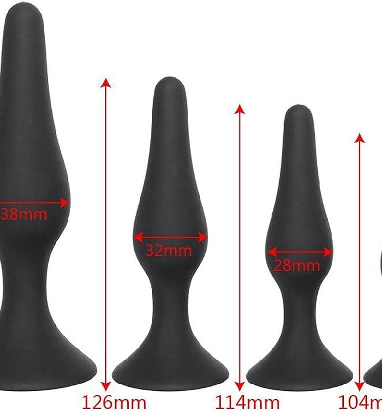 Anal Toys Butt Plug for Beginner Erotic Toys Silicone Anal Plug Adult Products Anal Sex Toys for Men Women image