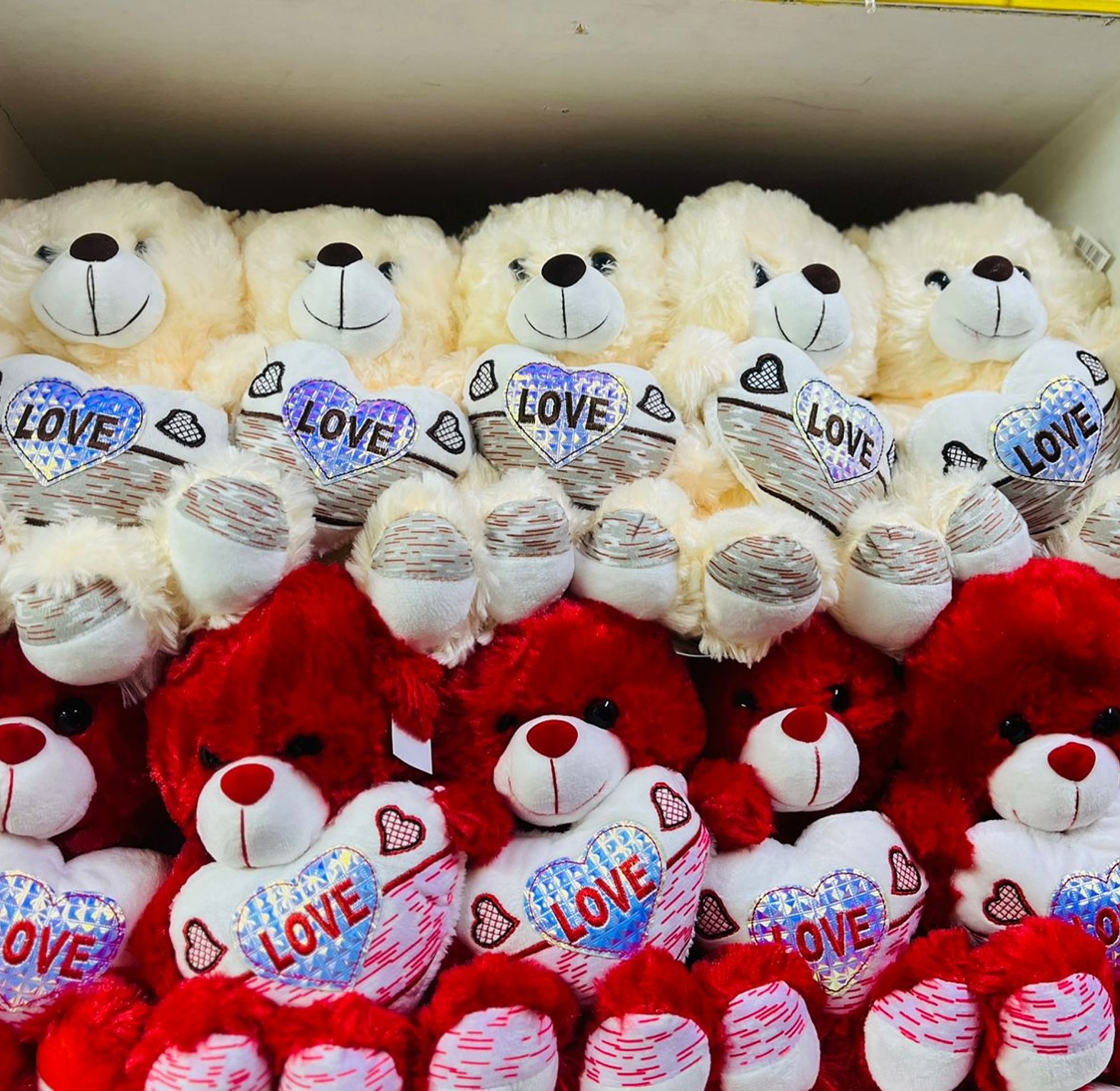 Fashion Baby Teddy Bear With Heart Gift Set 45CM image