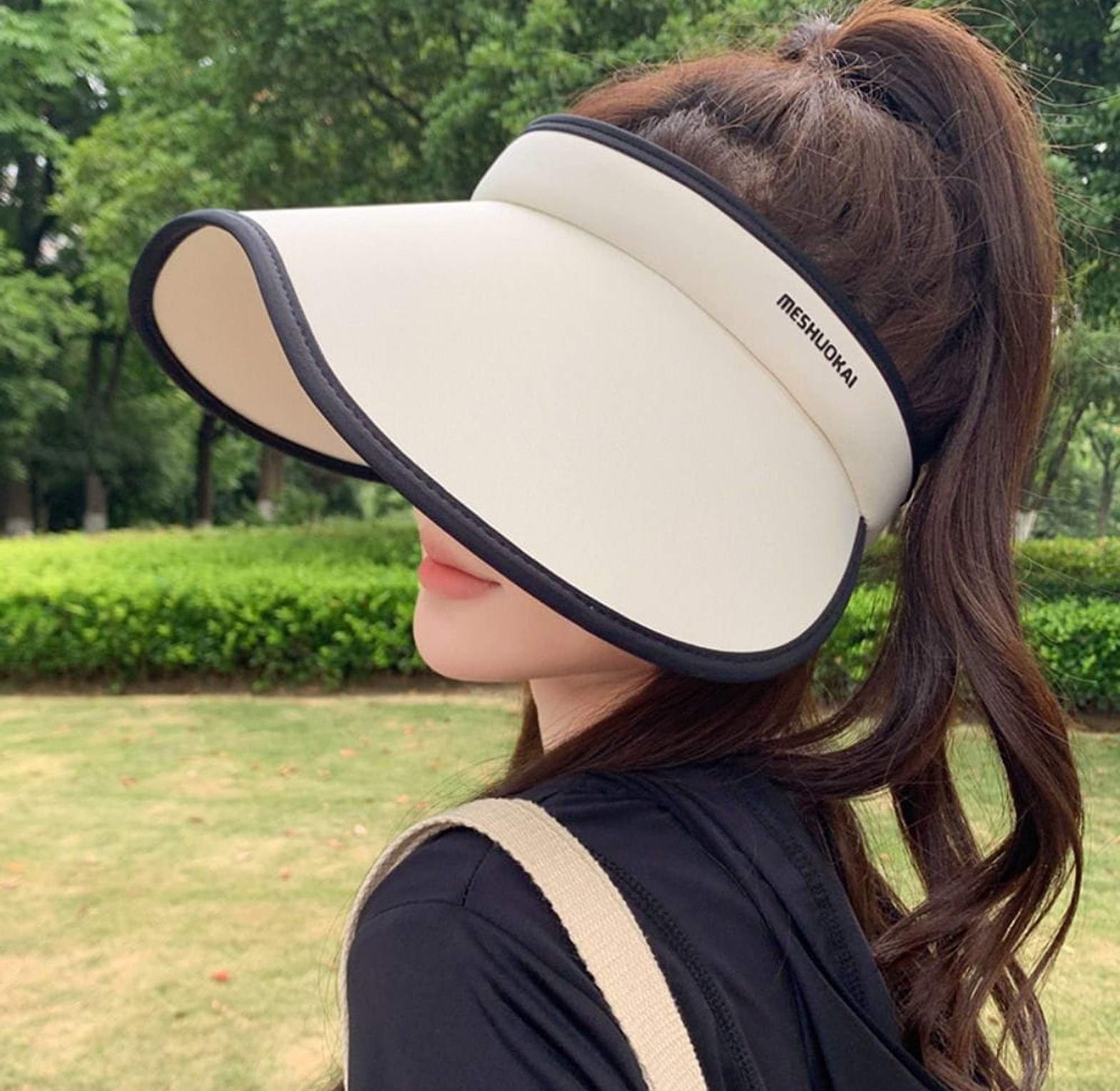 New Summer Empty Top Sun Hat image