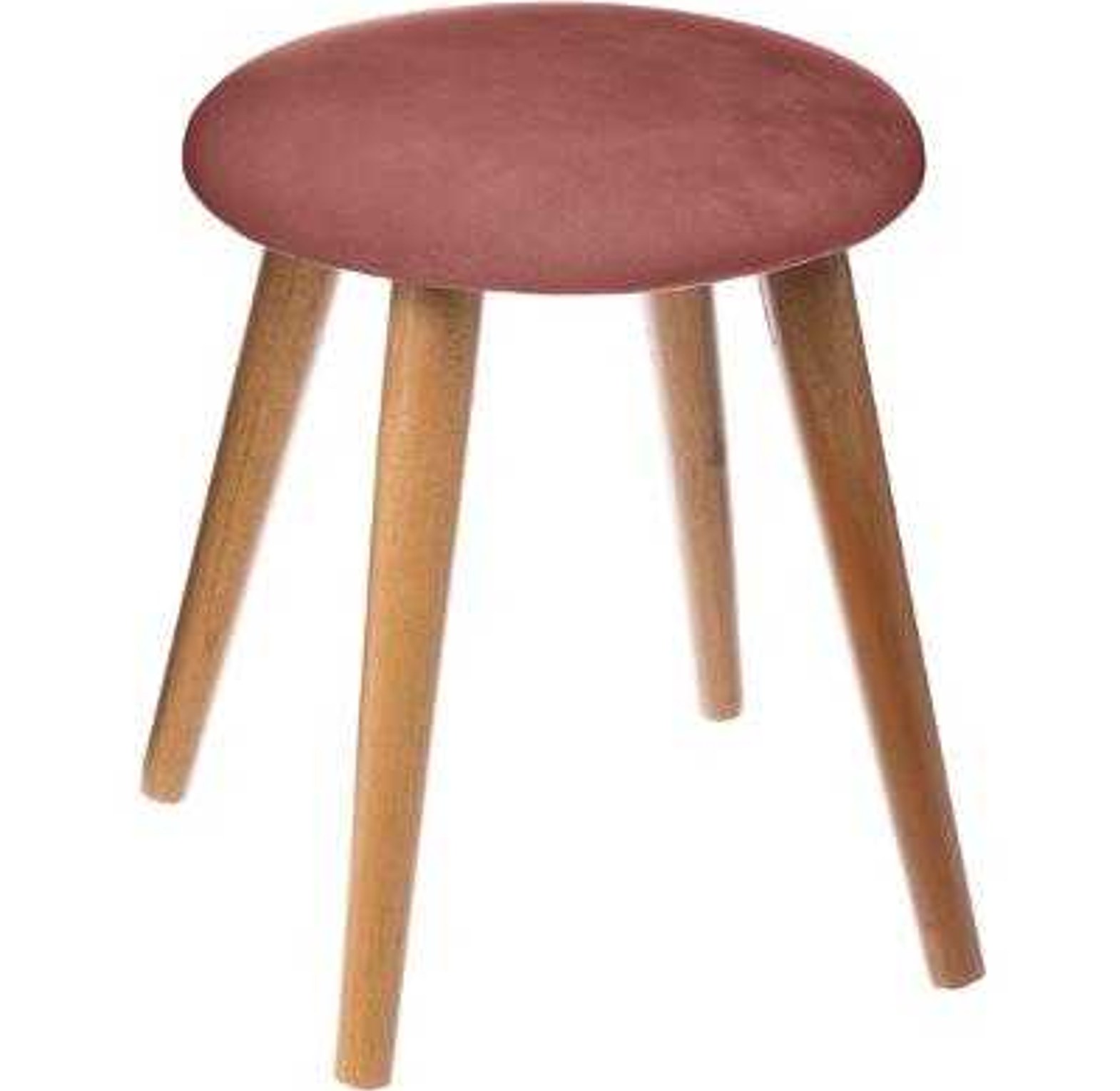 VELVET STOOL TESS BLUSH # image