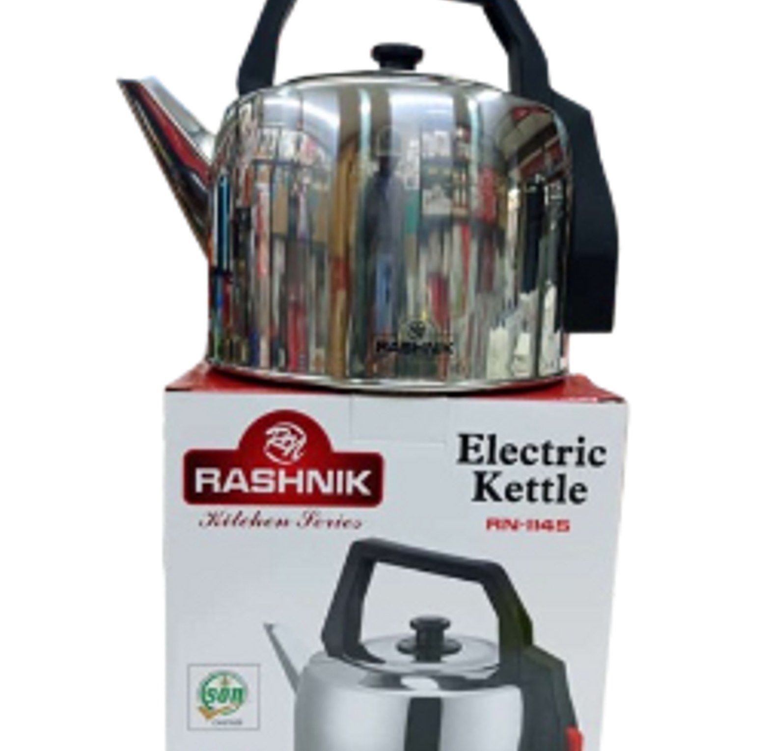Electric Kettle. Rashnik Automatic Stainless Steel  Electric Kettle 5.7LTS image