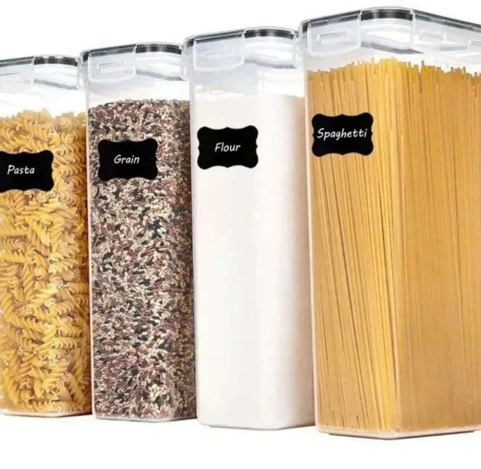 4pcs BPA-Free Airtight Food Storage Containers image