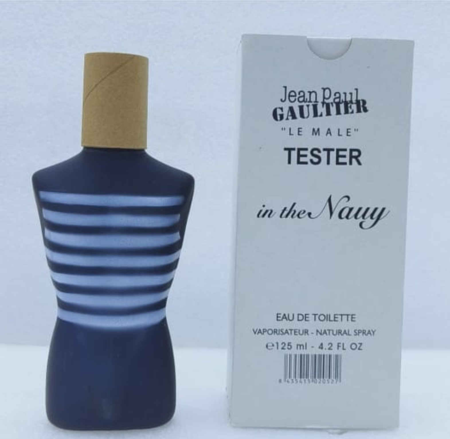 MEN PERFUMES. Jean Paul Gaultier Le Male In The Navy Perfume It is an original tester perfume. image