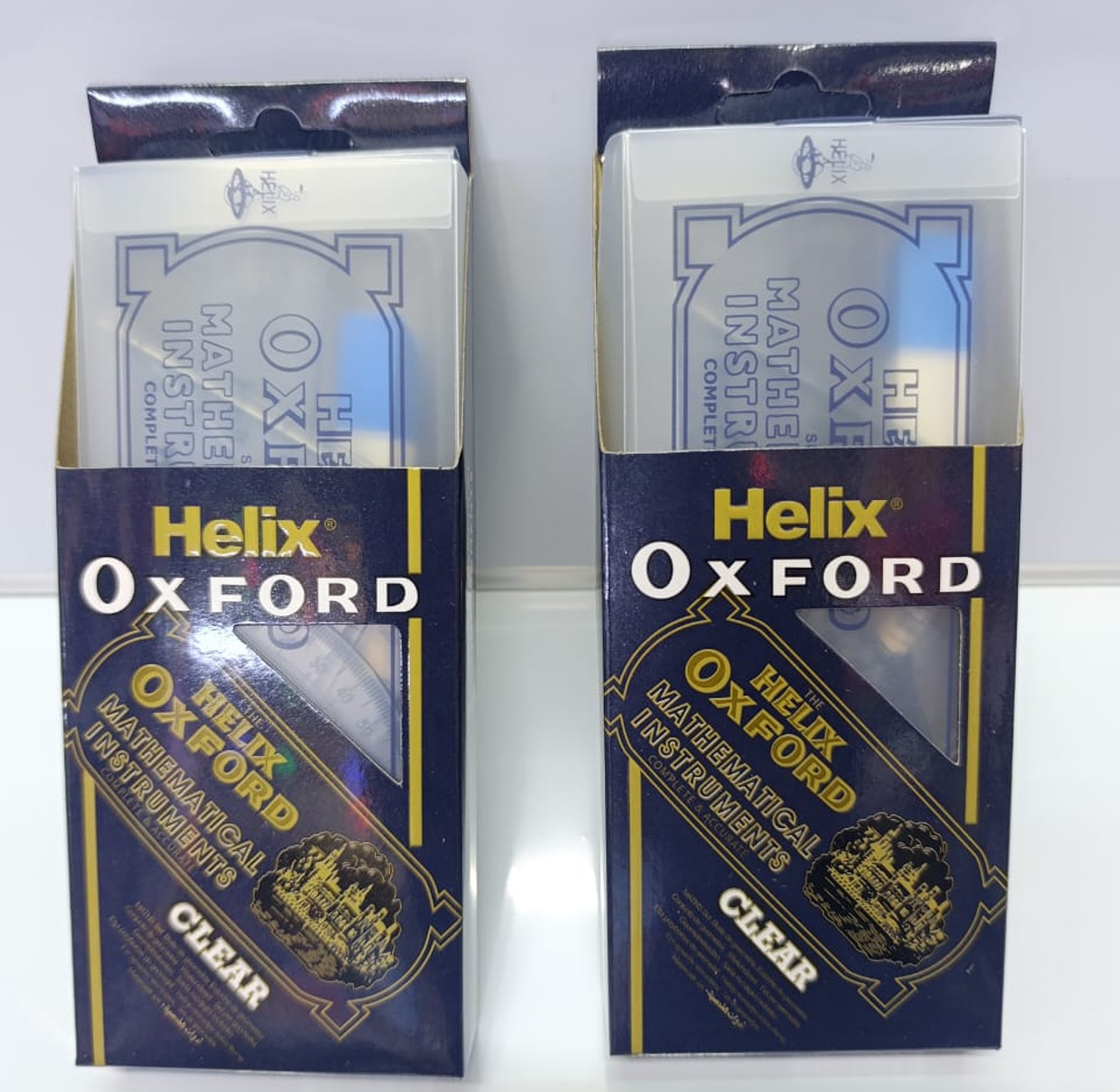 Helix Oxford Mathematical Set Clear Edition KNEC Approved image