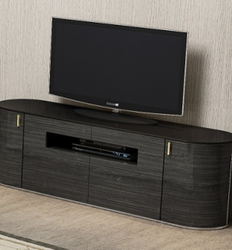TV CABINET GREY ANGLEY image