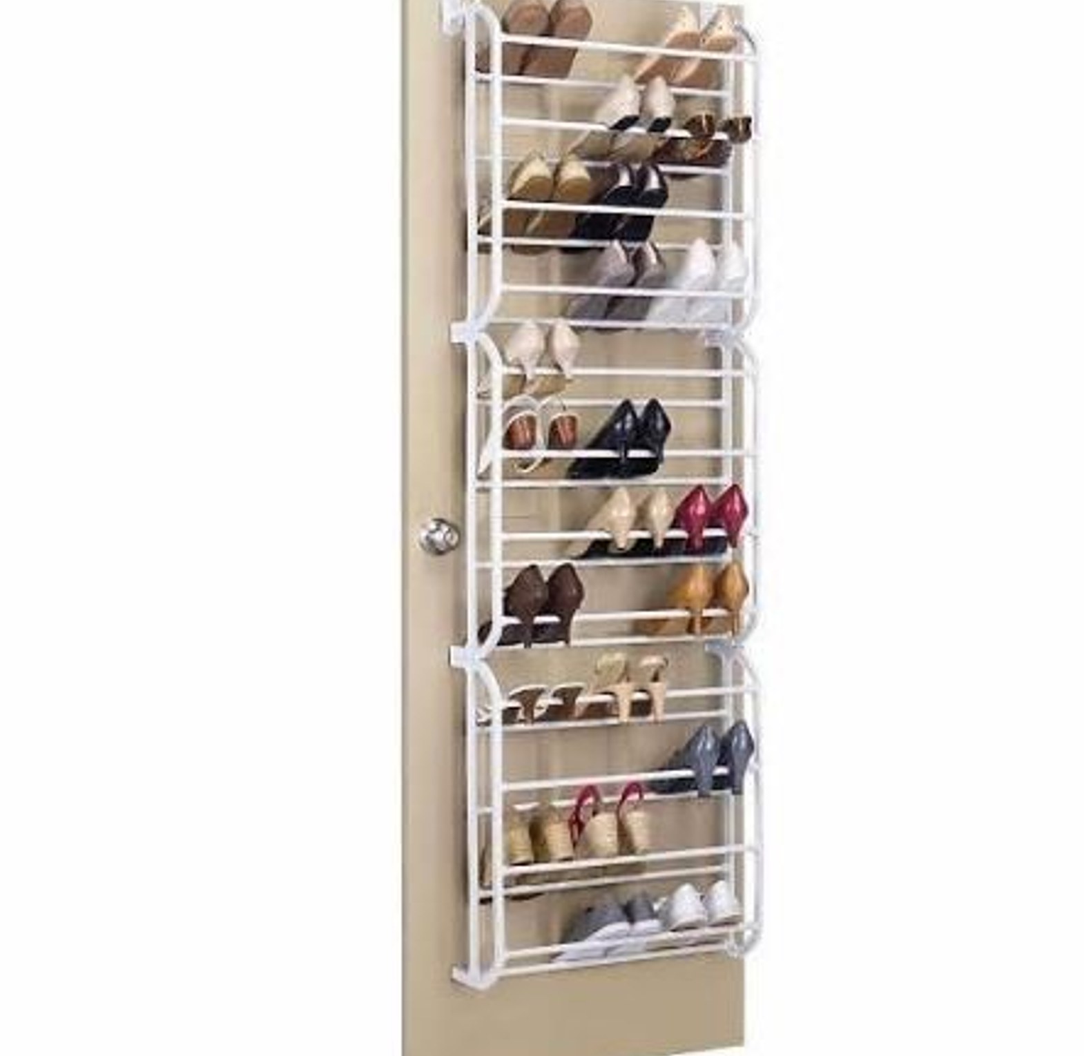 36-Pair Over-The-Door Shoe Rack image