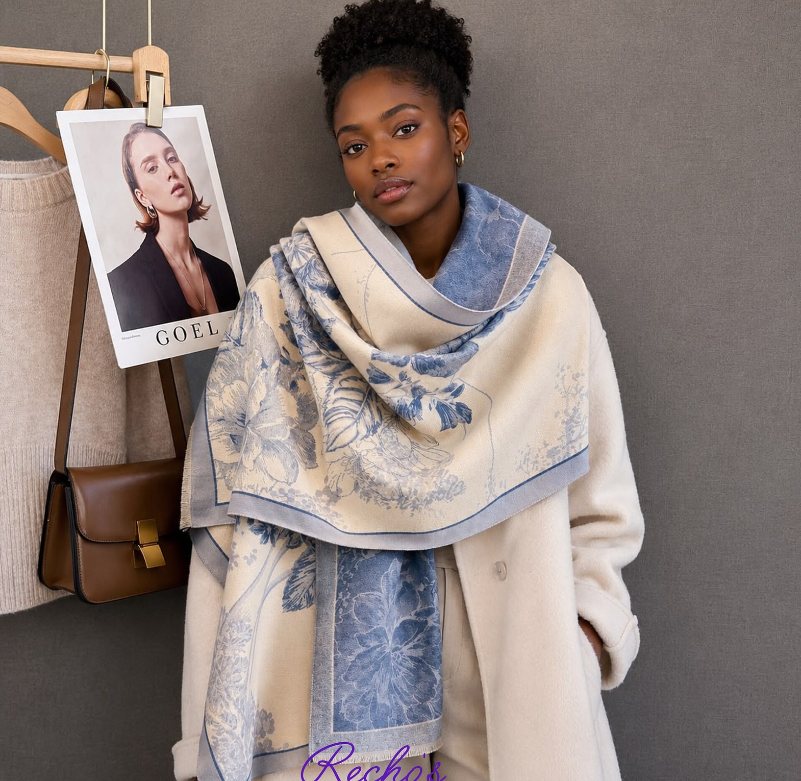 New cashmere scarves image