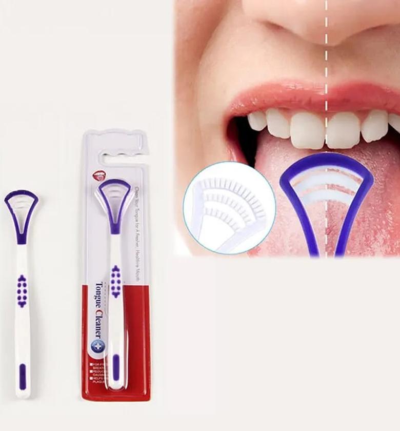 Formula Tongue Cleaner Scraper for Fresh Breath and White Coating Removal image