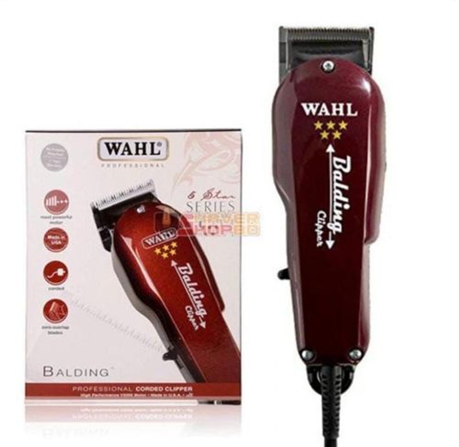 Balding wahl shaving machine image