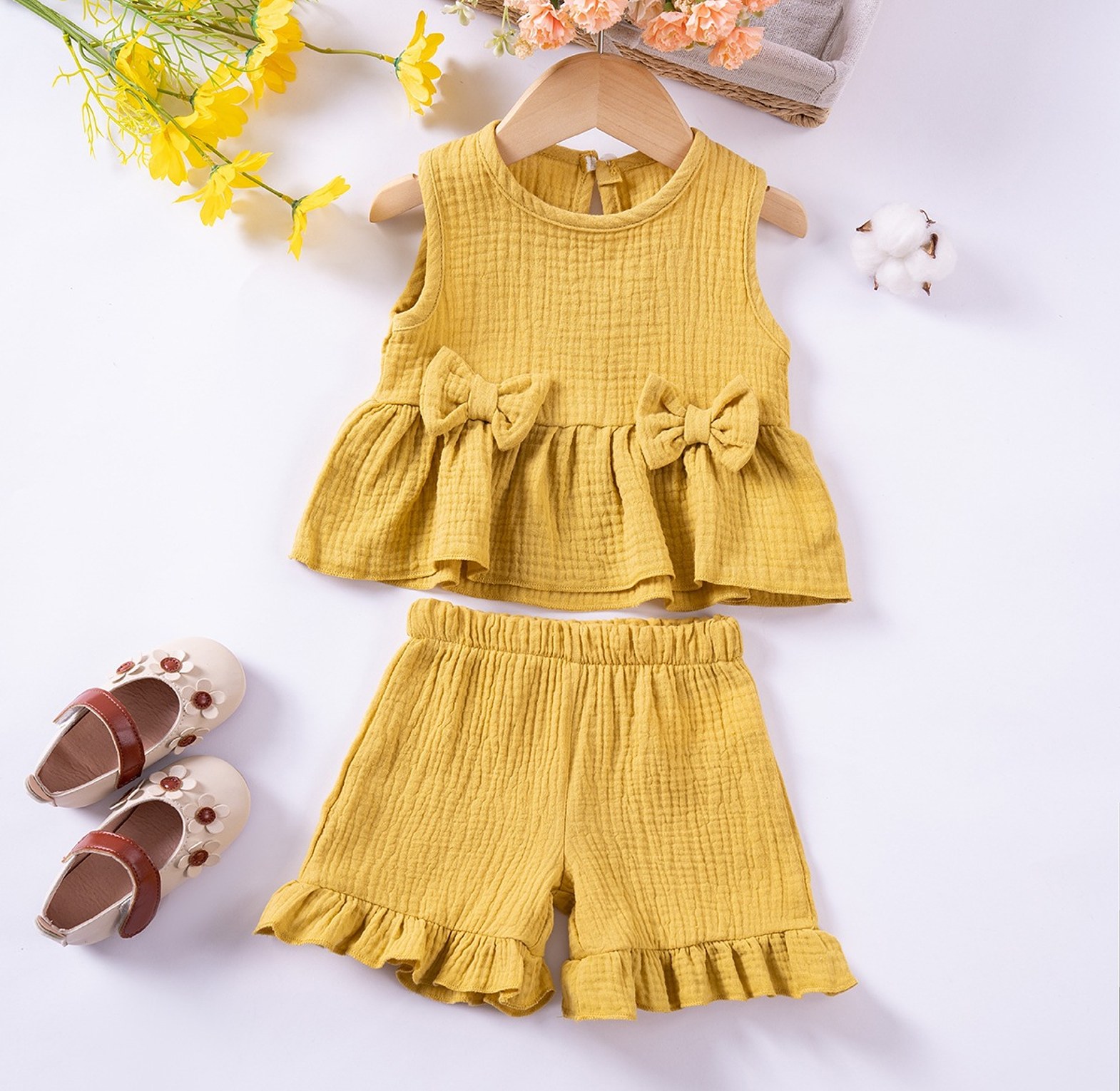 Girls Frill Short Set image