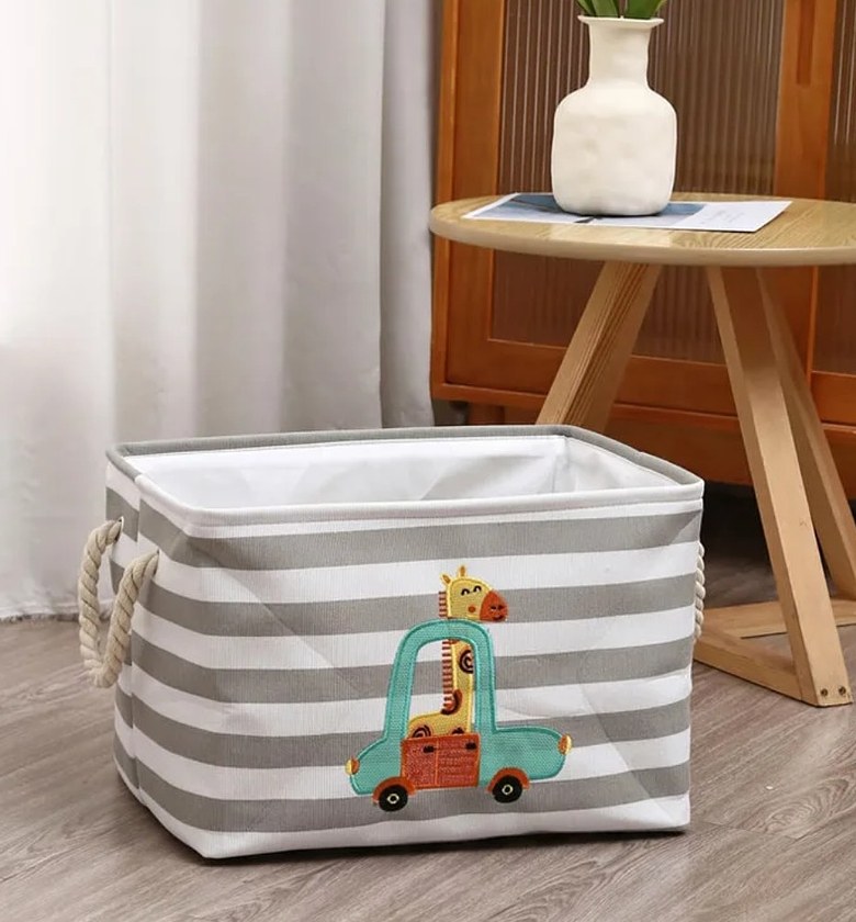 Multi-Purpose Canvas Storage Baskets image