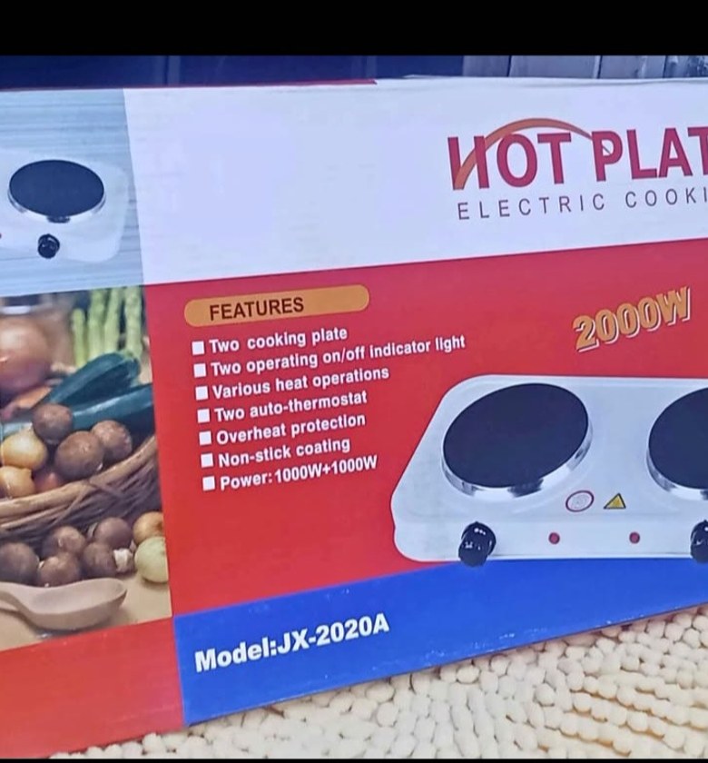 Hotplate double image
