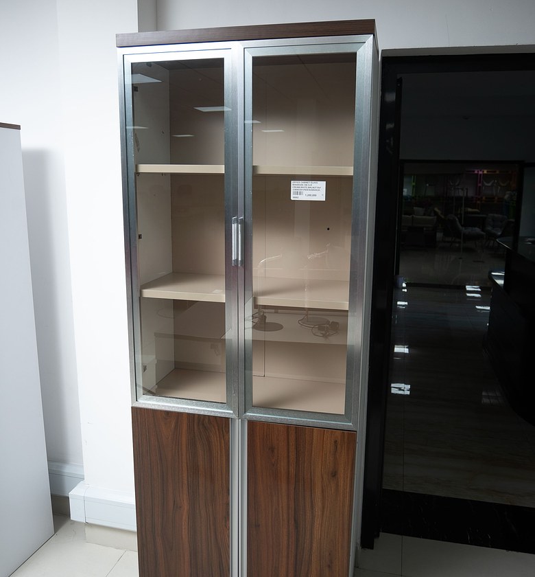 OFFICE CABINET GLASS 80X4 image